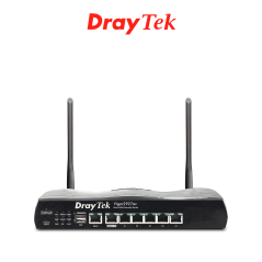 DRAYTEK VIGOR2927AC- Ruteador Inalámbrico Multi WAN con 1 puerto WAN GE RJ45, 1 puerto intercambiable LAN & WAN, 5 puertos LAN