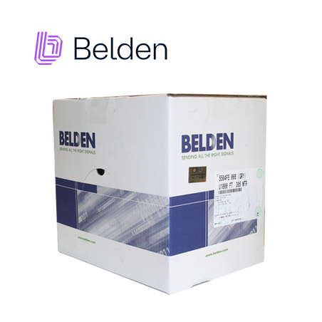 CABLE DE SEGURIDAD Y SONIDO BELDEN 5504FE 008U1000 / INTERIOR / GRIS / 6 CONDUCTORES / 22 AWG / FORRO PVC / CMR / BLINDADO