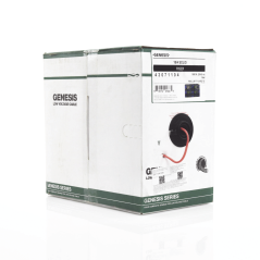Bobina de 305 Metros de Alambre / 4 x 18 AWG / Riser / Tipo FPLR-CL3R / Resistente al Fuego / Color Rojo / Para Sistemas
