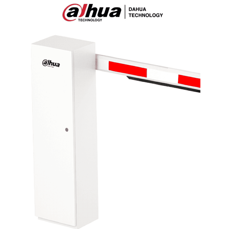 DAHUA DHI-IPMECDKIT-1062-LED Barrera Vehicular de doble direccion /Brazo rigido LED de 4m /2 a 6 seg. / control remoto a 50m