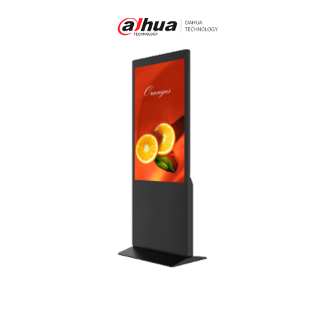 DAHUA DHI-LDV55-HAI400TL-B3 - Totem de señalización digital de 55\ pulgadas con pantalla Touch Screen. Resolución 4K, 178 grados