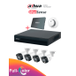 DAHUA PAQ-DH-KIT/XVR1B04-I-SSD(512G)/4-H-DHI-HY-SA13A - Kit FullColor de 4 Canales con SSD de 512GB/ 4 Camaras Full Color DAHUA PAQ-DH-KIT/XVR1B04-I-SSD(512G)/4-H-DHI-HY-SA13A - Kit FullColor de 4 Canales con SSD de 512GB/ 4 Camaras Full Color