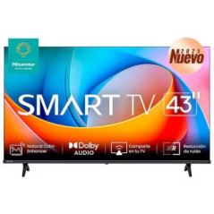 Televisor Hisense 43A4NV, 43 pulgadas, LED FHD, 1920 x 1080 Pixeles, VIDAA SMART TV