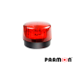 ESTROBO COLOR ROJO PAAMON PAM-LED2 ULTRA POTENTE CON LEDS INDIVIDUALES/ ALÁMBRICO/ MATERIAL ABS DE ALTO IMPACTO/ DESTELLO 90xMIN
