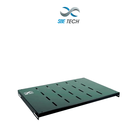 SBETECH SBE-CF1915V - Charola fija ventilada para gabinete de 60 cm de profundidad x 19 pulgadas (48.26 cm) 1 UR