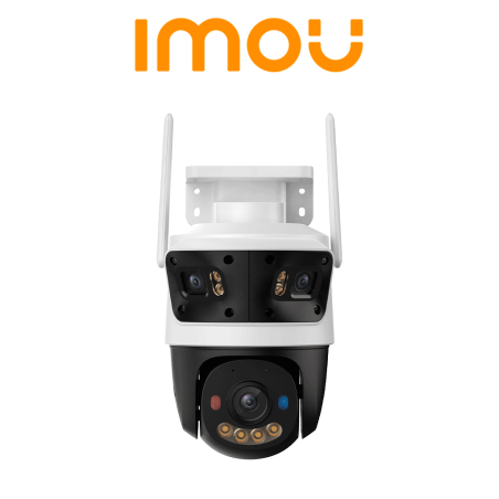IMOU Cruiser Triple 11MP (IPC-S7UN-11M0WED ) - Camara IP PT Triple Wifi Smart Color 11MP con 2 lentes Fijos de 3 Megapixeles
