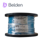 CABLE DE ALARMA CONTRA INCENDIOS BELDEN 5320UL D151000 FORRO PVC AZUL CMR RISER-FPLR 2C/18AWG 2 CONDUCTORES CALIBRE 18 AWG SOLID
