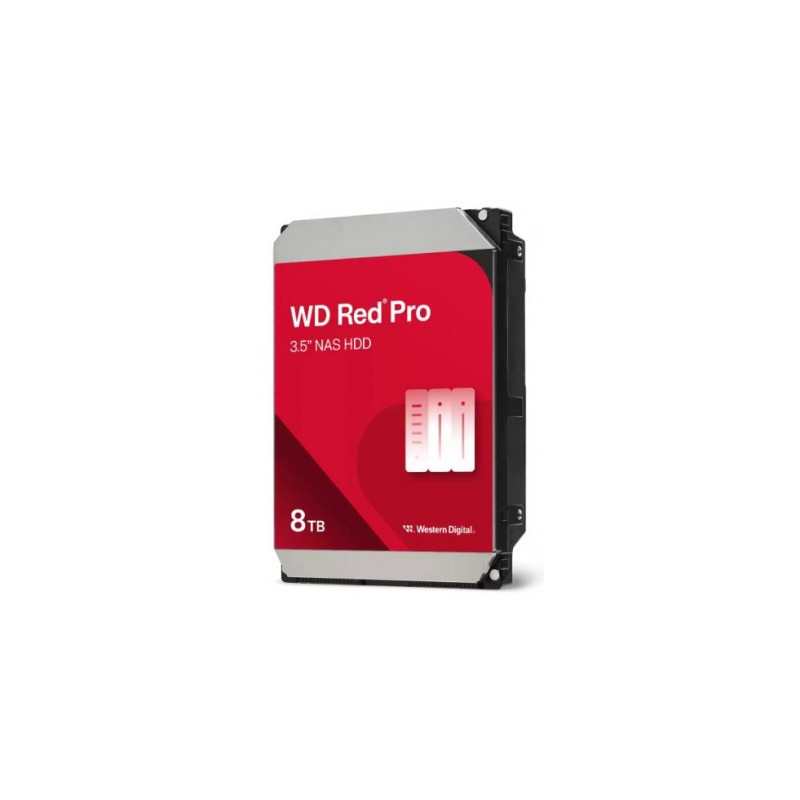 Disco Duro Western Digital RED WD8005FFBX 8TB, SATA, 7200 RPM, 3.5 Pulgadas Caché 256MB, Velocidad de transferencia: 235MB/s