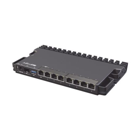 copy of (rb5009ugsin) Routerboard Cpu 4 Núcleos 8 Puertos Gigabit 1 Sfp Solo Routeros V7