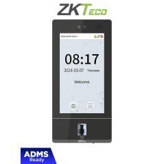 ZKTECO SenseFace 7A - Control de acceso y asistencia facial para 10, 000 rostros / 50,000 tarjetas de proximidad de 125kHz