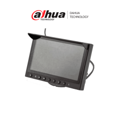 DAHUA DHI-MLCDF7-E Monitor Led de 7 Pulgadas Widescreen TFT-LCD/ Especial para DVRs Moviles/ Conector M12/ Brillo de 350 cd/