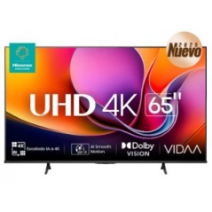 Televisor Hisense 65A65NV, 65 pulgadas, LED 4K UHD, 3840 x 2160 Pixeles, VIDAA SMART TV