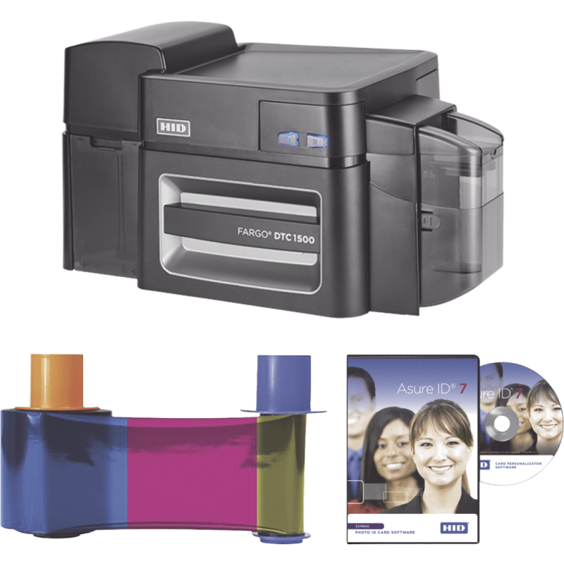 Impresora de Tarjetas Direct-to-Card DTC1500, 300 dpi, 16.7 Millones de Colores, Seguridad Avanzada, Marca de Agua Personalizada