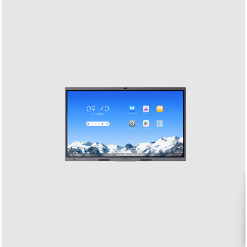 Pantalla Interactiva Touch de 75/ Android 14 / Asistentes IA /  Google Suite Preinstalado con Certificación EDLA / Cámara Web
