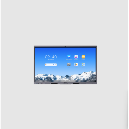 Pantalla Interactiva Touch de 75/ Android 14 / Asistentes IA /  Google Suite Preinstalado con Certificación EDLA / Cámara Web