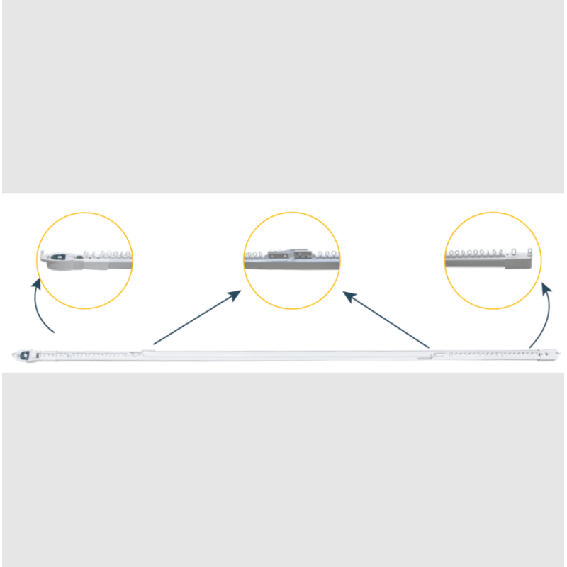 Riel Ajustable Cortinas Motorizadas / 2.3-4 m Ajustable / 20 Kg Capacidad / Movelite WF + Elatio Compatible / Instalación Techo Riel Ajustable Cortinas Motorizadas / 2.3-4 m Ajustable / 20 Kg Capacidad / Movelite WF + Elatio Compatible / Instalación Techo