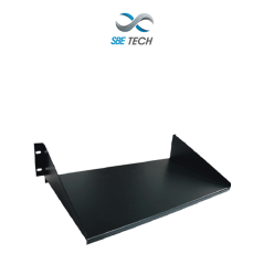 SBE TECH SBE-C1914 - Charola para rack fija 14plg (35.56 cm) de profundidad 2 UR