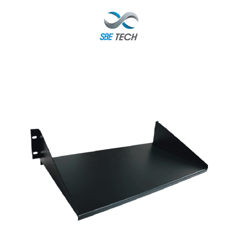 SBE TECH SBE-C1914 - Charola para rack fija 14plg (35.56 cm) de profundidad 2 UR