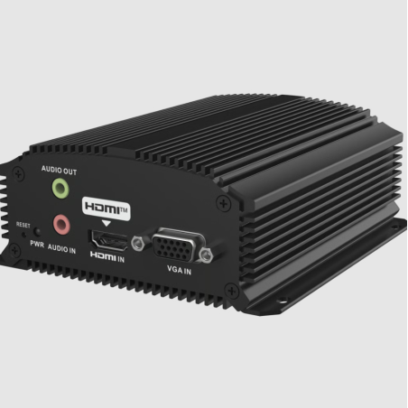Codificador de Vídeo (Encoder) / Entrada HDMI o VGA / 1 Entrada de Audio