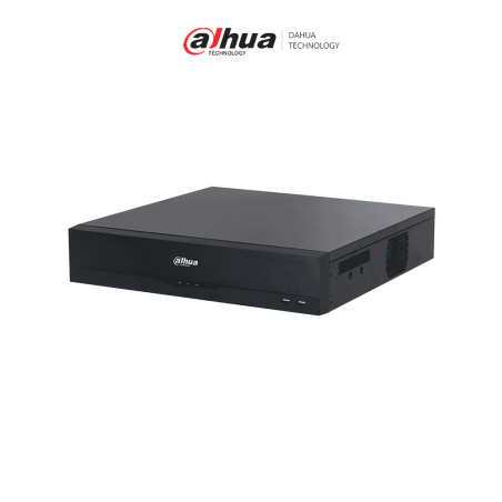 DAHUA DHI-NVR5864-16P-EI2 - NVR de 64 canales IP 8K / Acupick/ ePoE/ RAID 0/1/5/6/10/ 448 Mbps/ IA avanzada: detección