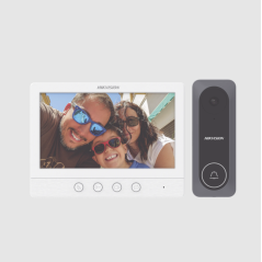Kit de Videoportero TurboHD con Pantalla LCD a Color de 7plg / Frente de Calle para Exterior de Policarbonato / 720p