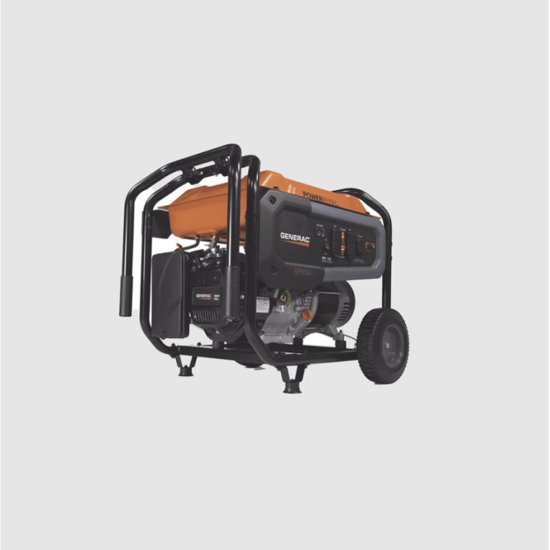 Generador Portátil a Gasolina, 6.5 kW, 120/240Vca, Arranque Manual