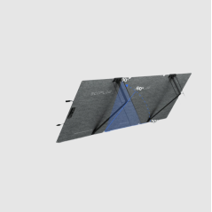 Módulo Solar Bifacial, Portátil y Flexible de 160W Recomendado para Estaciones Portátiles EcoFlow / Ajuste de Ángulo