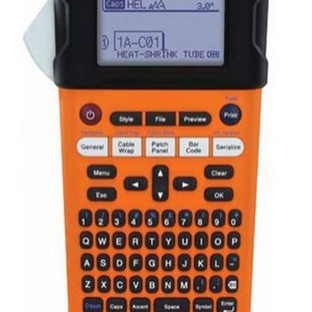 Impresora de etiquetas industrial portátil PTE300 usa etiquetas laminadas TZE TZES TZEFX hasta 18 mm de ancho incluye maletin de