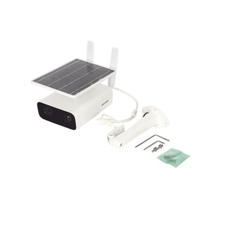 Kit Solar Ip All In One / Cámara Bala 4 Megapixel / Lente 4mm / Panel Solar / Bateria De Respaldo De Litio 10ah (hasta 7 Dias) /