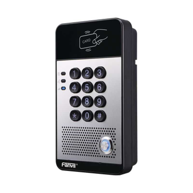 Audio Portero Ip Con 2 Lineas Sip Relevador Integrado Teclado Numérico Y Lectora De Tarjetas Rfid Para Control De Acceso Poe Audio Portero Ip Con 2 Lineas Sip Relevador Integrado Teclado Numérico Y Lectora De Tarjetas Rfid Para Control De Acceso Poe