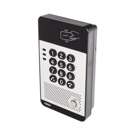 Audio Portero Ip Con 2 Lineas Sip Relevador Integrado Teclado Numérico Y Lectora De Tarjetas Rfid Para Control De Acceso Poe Audio Portero Ip Con 2 Lineas Sip Relevador Integrado Teclado Numérico Y Lectora De Tarjetas Rfid Para Control De Acceso Poe