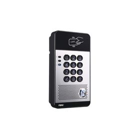audio portero ip con 2 lineas sip relevador integrado teclado numérico y lectora de tarjetas rfid para control de acceso poe888
