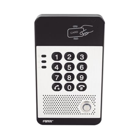 Audio Portero Ip Con 2 Lineas Sip Relevador Integrado Teclado Numérico Y Lectora De Tarjetas Rfid Para Control De Acceso Poe Audio Portero Ip Con 2 Lineas Sip Relevador Integrado Teclado Numérico Y Lectora De Tarjetas Rfid Para Control De Acceso Poe