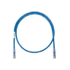 cable de parcheo utp categoria 6 con plug modular en cada extremo  3 m  azul