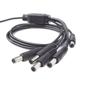 cable con 5 vias para alimentar 4 cámaras turbohd y dvr turbohd epcom  hikvision37550