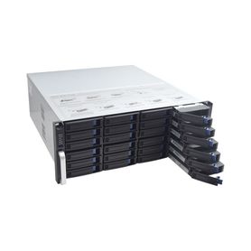 nvr 12 megapixel 4k  128 canales ip  24 bahias de disco duro  4 puertos de red  soporta raid con hot swap  nvr de alto desempen