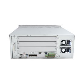 nvr 12 megapixel 4k  128 canales ip  24 bahias de disco duro  4 puertos de red  soporta raid con hot swap  nvr de alto desempen