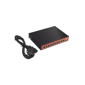 switch poe 8023afatbt  no administrable de largo alcance  hasta 250m  8 x 10100mbps poe  2 x puertos gigabit uplink  hasta 120 