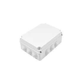 caja de derivación de pvc autoextinguible con 12 entradas tapa atornillada 300x220x120 mm para exterior ip5580754