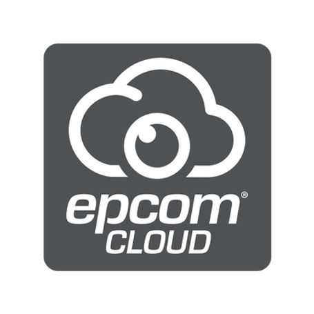 suscripción anual epcom cloud  grabación en la nube para 1 canal de video a 2mp con 14 dias de retención  grabación por detecci