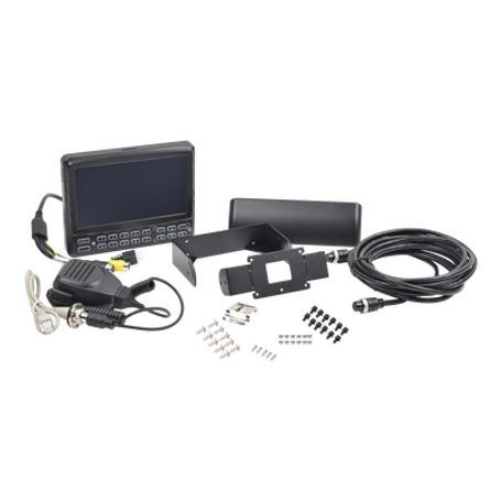 Panel De Control Dáctilar Multifuncional Con Monitor De 7 / Soporta Audio De Dos Vias / Compatible Con Dvr´s Móviles Xmr Epcom 