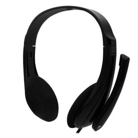 Manhattan 175555 - Auriculares de diadema cerrados (con micrófono), negro :  : Informática