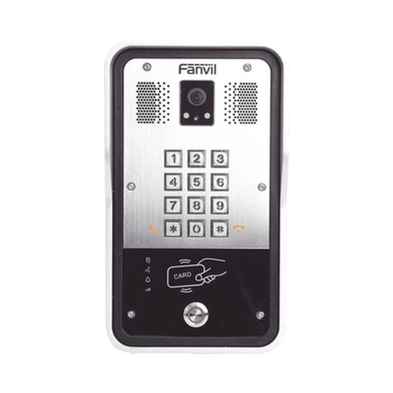 Video Portero Sip Con Cámara 1 Relevador Integrado Onvif Y Lector De Tarjetas Rfid Para Acceso Video Portero Sip Con Cámara 1 Relevador Integrado Onvif Y Lector De Tarjetas Rfid Para Acceso