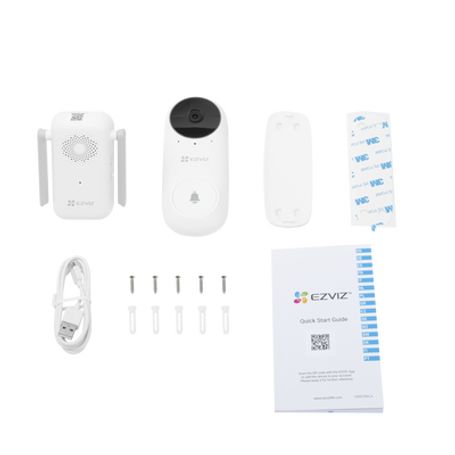 Timbre Wifi (doorbell) De Bateria Recargable / Libre De Cables / Llamada A La App / Incluye Timbre Para Interior Con Timbres Se Timbre Wifi (doorbell) De Bateria Recargable / Libre De Cables / Llamada A La App / Incluye Timbre Para Interior Con Timbres Se