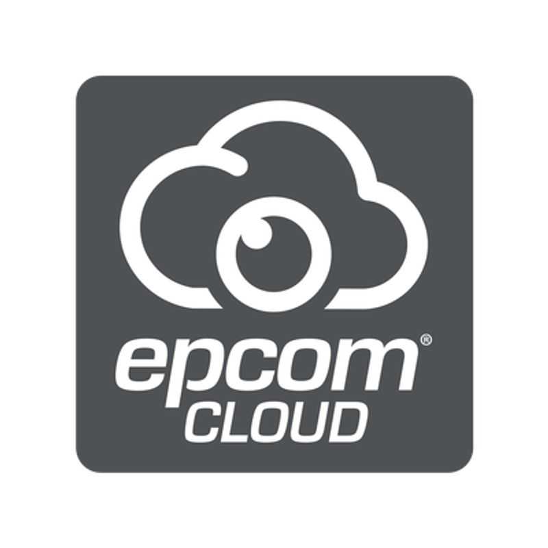 Suscripción Anual Epcom Cloud / Grabación En La Nube Para 1 Canal De Video A 2mp Con 30 Dias De Retención / Grabación Por Detecc