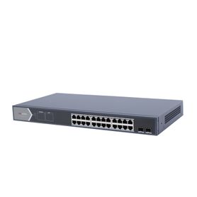 switch gigabit poe  administrable  24 puertos 101001000 mbps poe  2 puertos sfp  configuración remota desde hikpartnerpro  poe 