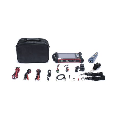 Probador De Video Android Con Pantalla Lcd De 7 Para Ip Onvif / Hdtvi 8mp (turbohd) / Análogo Onvif Wifi Scanner Ip Wifi Entrada