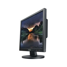 monitor profesional led de 19 con cristal templado ideal para videovigilancia  uso 247  resolución 1280x1024p entradas de video