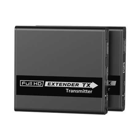 kit extensor hdmi para distancias de 70 metros  soporta resoluciones 720 y 1080p  60 hz  cat 6 6a y 7  cero latencia  uso 247  
