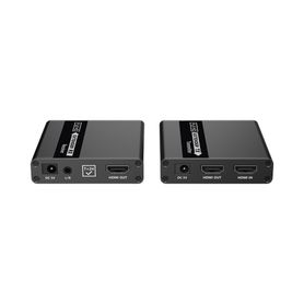 kit extensor hdmi para distancias de 70 metros  soporta resoluciones 720 y 1080p  60 hz  cat 6 6a y 7  cero latencia  uso 247  